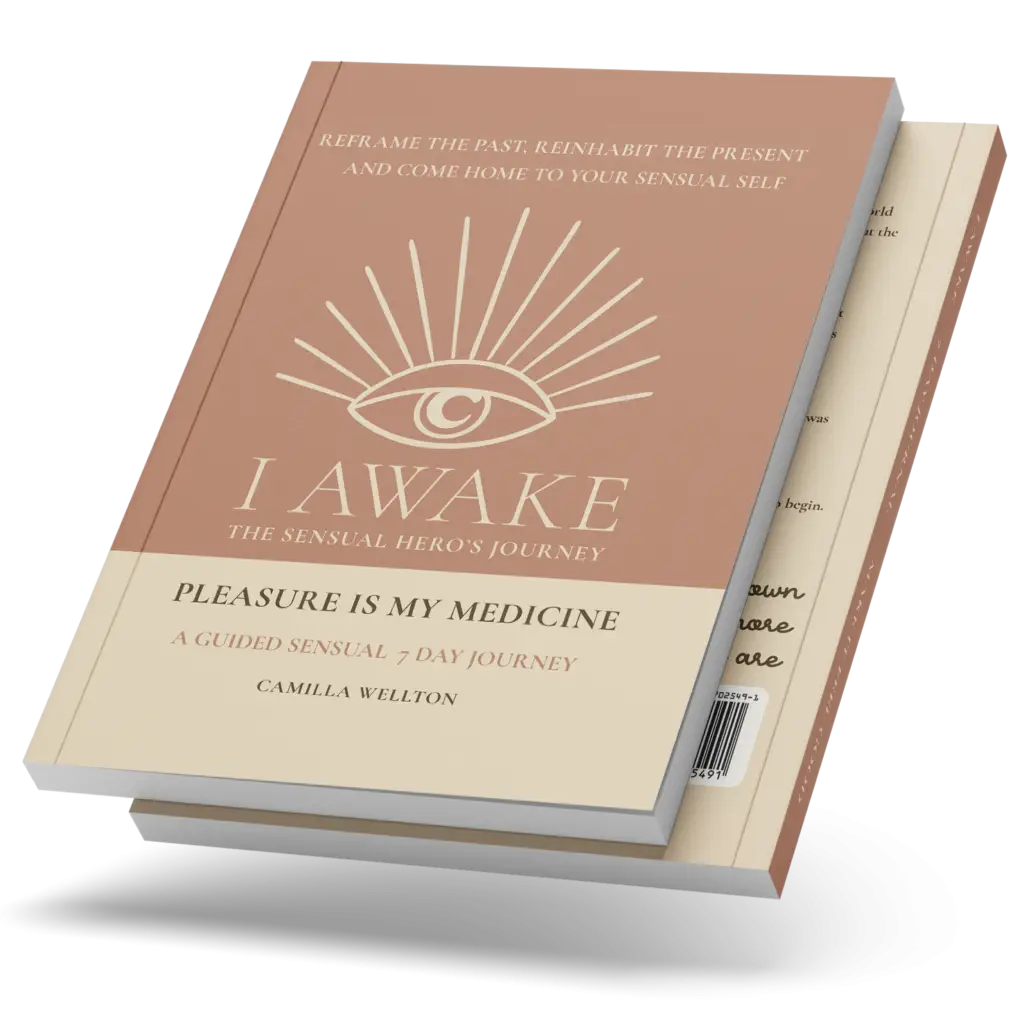 Pleasure Is My Medicine by Camilla Wellton, I AWAKE Sensual Hero&rsquo;s Journey book cover