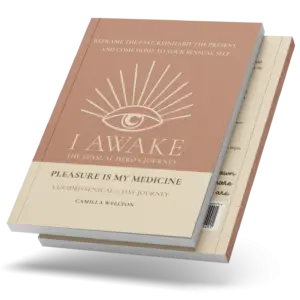 Pleasure Is My Medicine by Camilla Wellton, I AWAKE Sensual Hero&rsquo;s Journey book cover