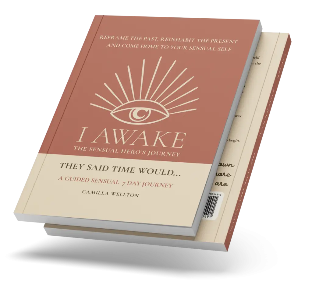 They Said Time Would... by Camilla Wellton, I AWAKE Sensual Hero&rsquo;s Journey book cover