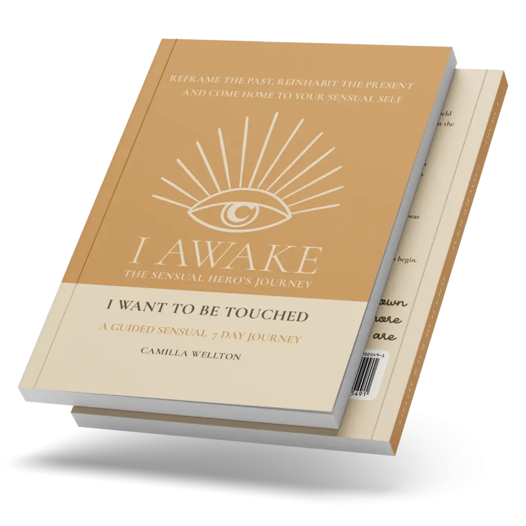 I Want to Be Touched by Camilla Wellton, I AWAKE Sensual Hero&rsquo;s Journey book cover