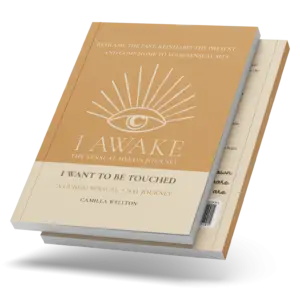 I Want to Be Touched by Camilla Wellton, I AWAKE Sensual Hero&rsquo;s Journey book cover