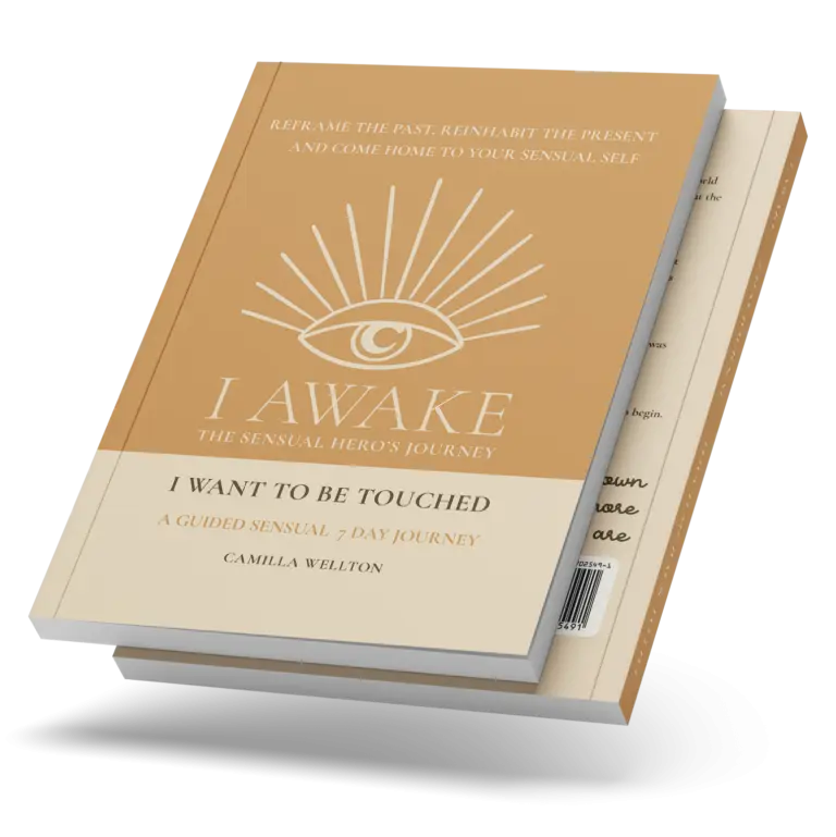 I Want to Be Touched by Camilla Wellton, I AWAKE Sensual Hero&rsquo;s Journey book cover