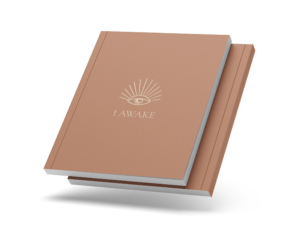 Terracotta-colored journal